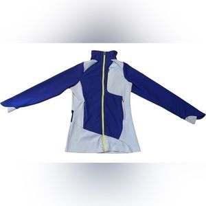 Columbia Omni Shield Advanced Repellency Jacket Blue Size Medium Running‎ Hiking